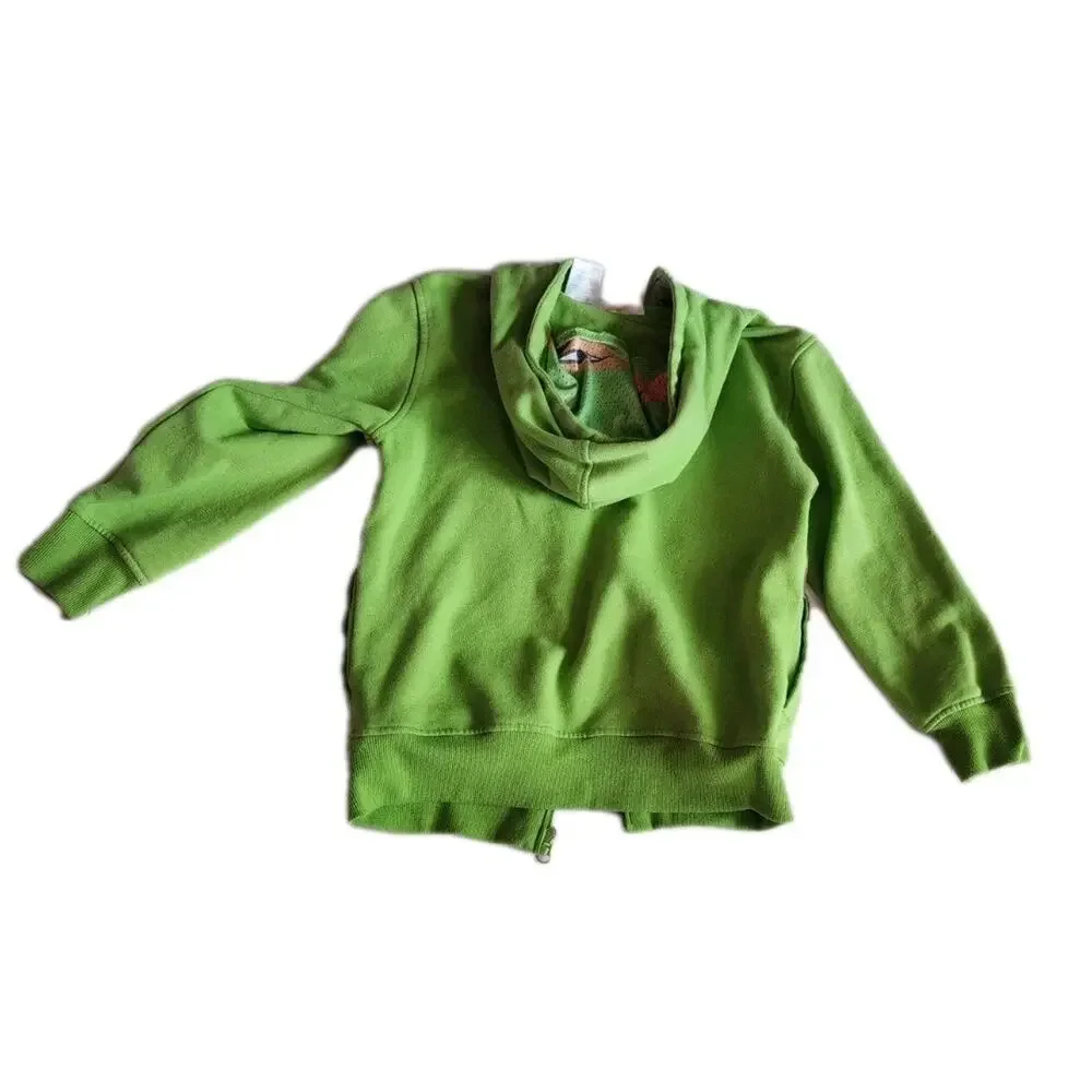 Teenage Mutant Ninja Turtles TMNT Hoodie Y8 zip Jacket Michelangelo cospaly